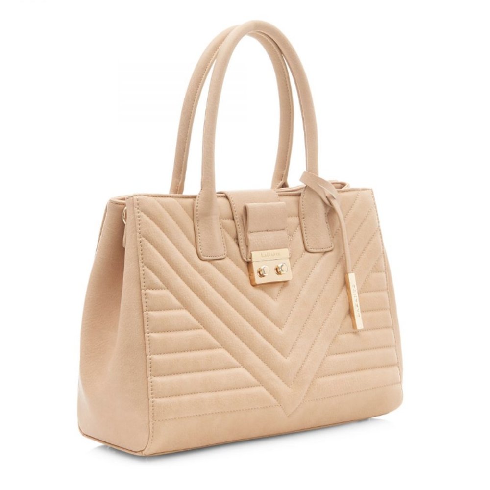 LaBante London Gwen Nude Vegan Tote Bag